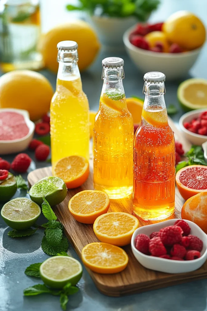  Citrus Berry Crush Mocktail Ingredients