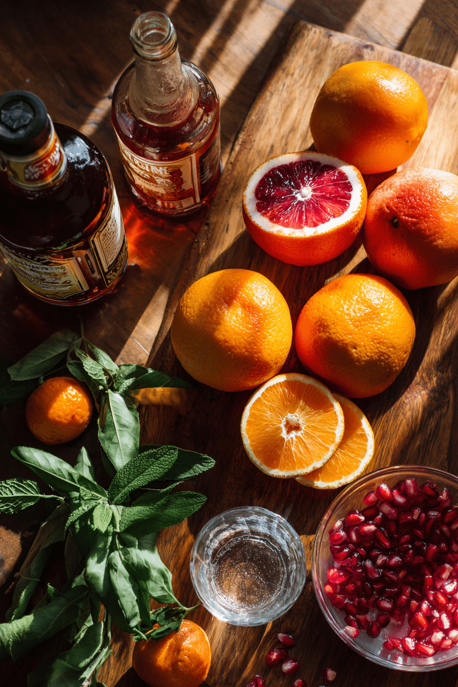  Ingredients for a sunrise mocktail recipe
